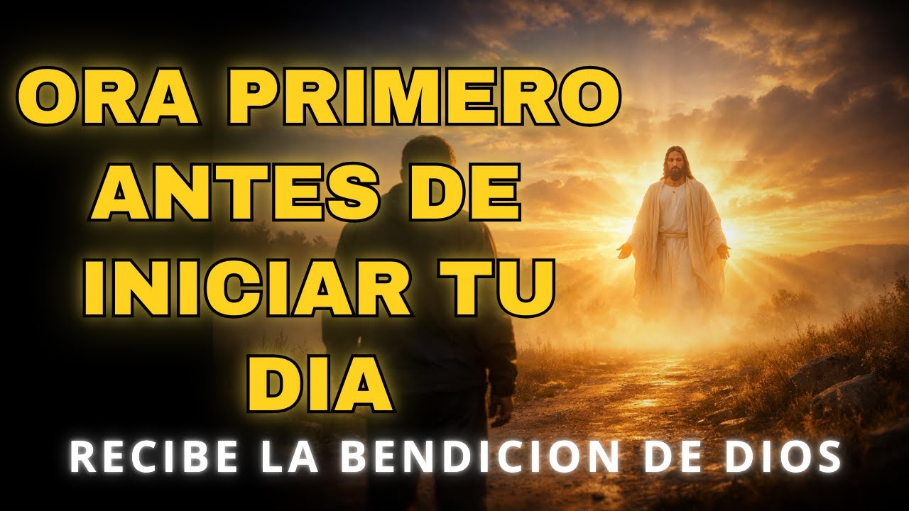 Dios Quiere Guiarte Hoy | Oración de la Mañana con Reflexión Bíblica 🙏