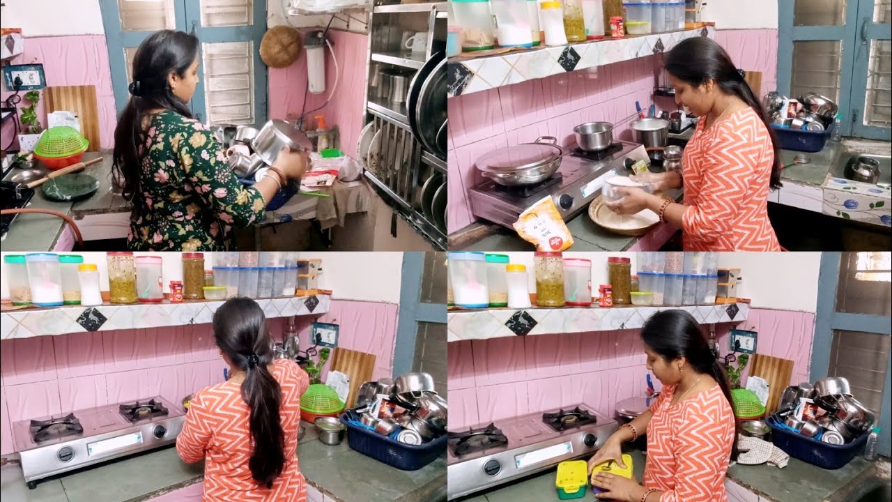 🌄6:am Morning Routine 💁नाश्ता, cleaning, लंच, डिनर सारे काम समय पर!