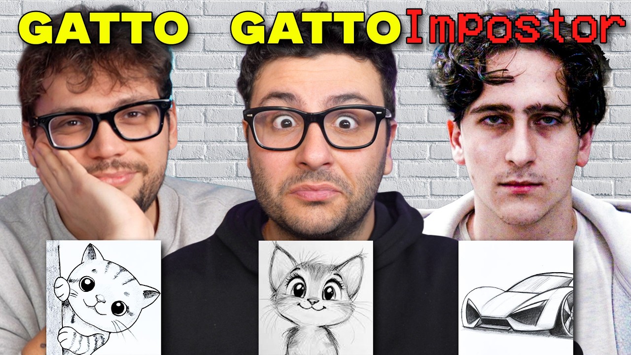 GIOCHIAMO ALL'IMPOSTORE CON I DISEGNI