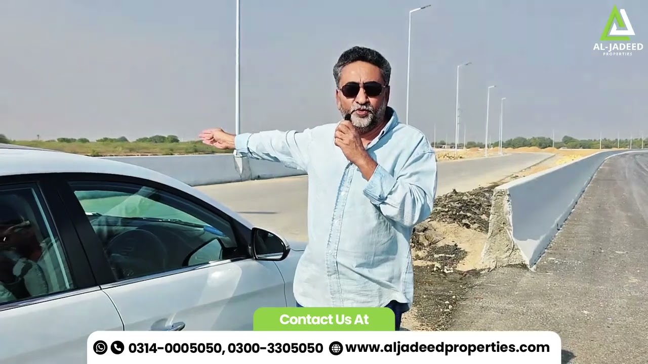 The Main Memon Road Interchange on Shahrah-e-Bhutto! #AlJadeedProperties #SharaheBhutto