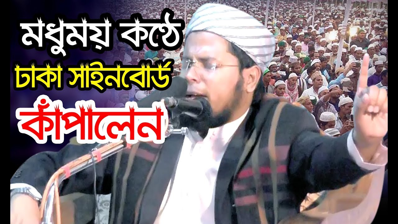 মধুময় কণ্ঠে ঢাকা সাইনবোর্ড কাঁপালেন। Mawlana Delwar Hossain Taherpuri Dhaka