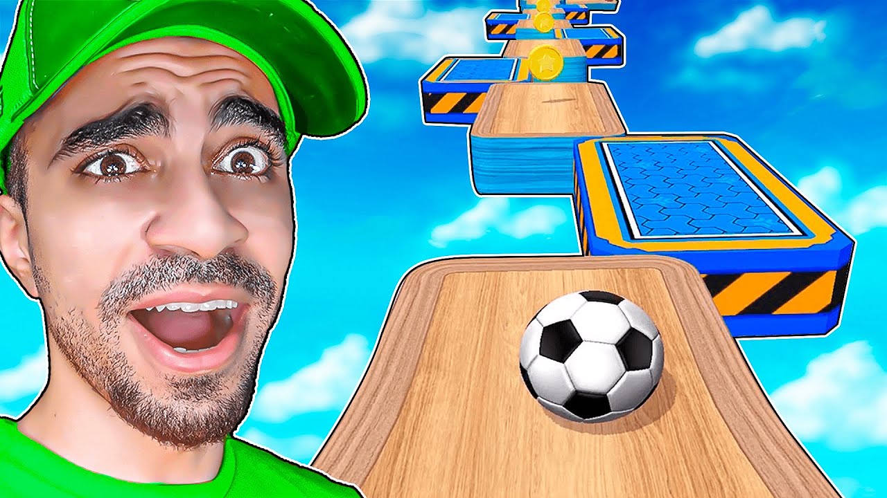 تحدي الكرة المتدحرجة ⚽️😍 - Going Balls