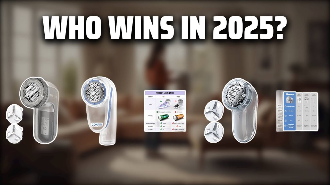 The Top 5 Best Fabric Shaver in 2025 - Must Watch Before Buying!