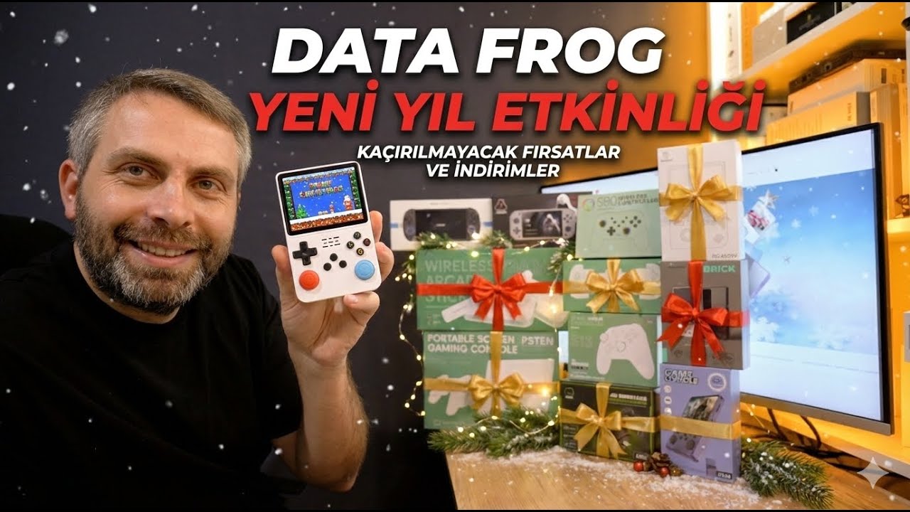 G&Uuml;MR&Uuml;K VERGİSİ VE KARGO &Ouml;DEMEDEN YURTDIŞINDAN &Uuml;R&Uuml;N ALABİLİRSİNİZ | DATAFROG YENİ YIL ETKİNLİĞİ