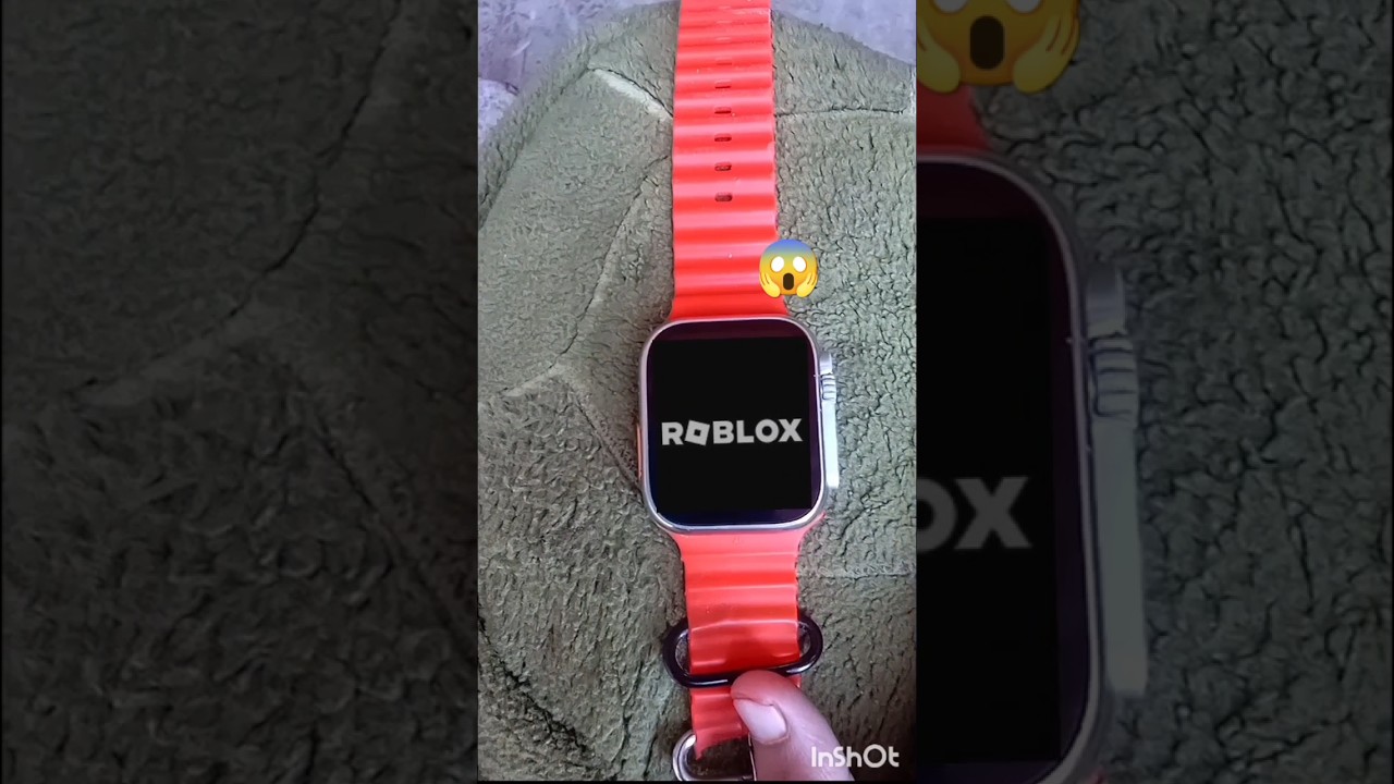 roblox in smartwatch 😱 #t800ultra #viral #shorts #smartwatch #tech #watch