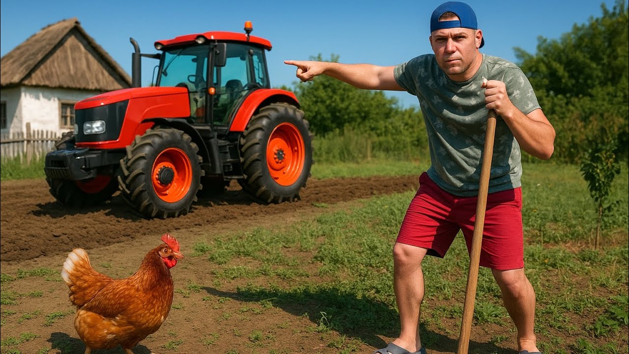 VIAȚA LA ȚARĂ❗️ Pt2 (ma muncit nepotul până la epuizare)