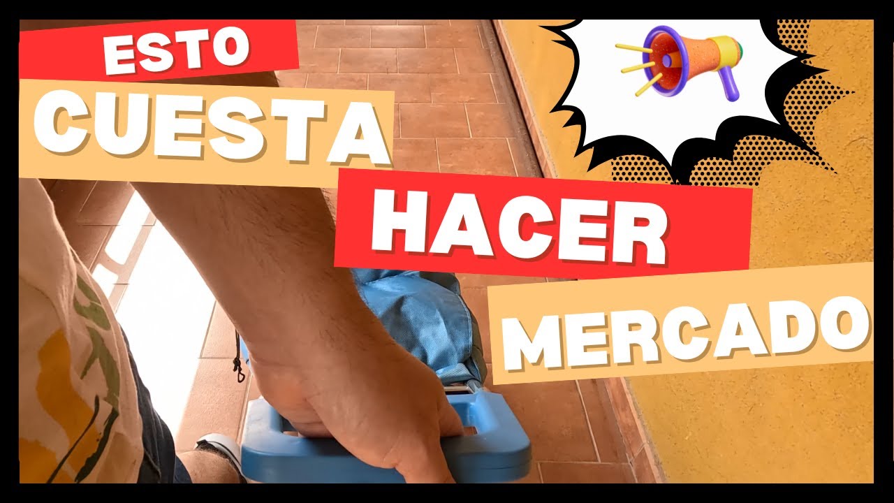 ¿CUANTO se GASTA en un MERCADO en España? 2024 🤯🤯🛒