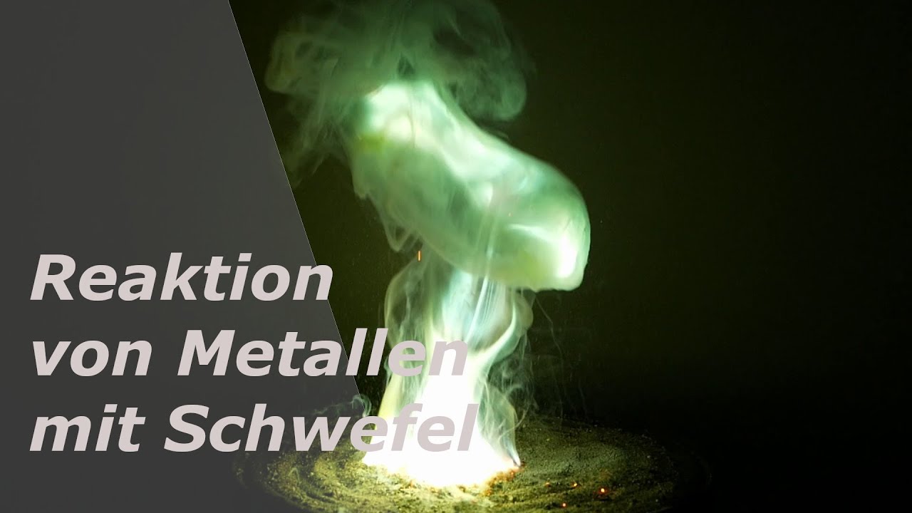Synthese von Kupfersulfid, Eisensulfid und Zinksulfid