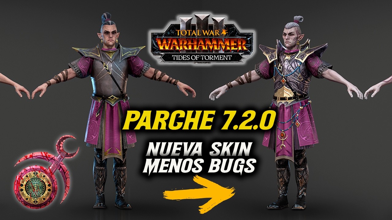 DEVOTOS de Slaanesh REDISEÑADOS en el parche 7.2 | Total War Warhammer 3