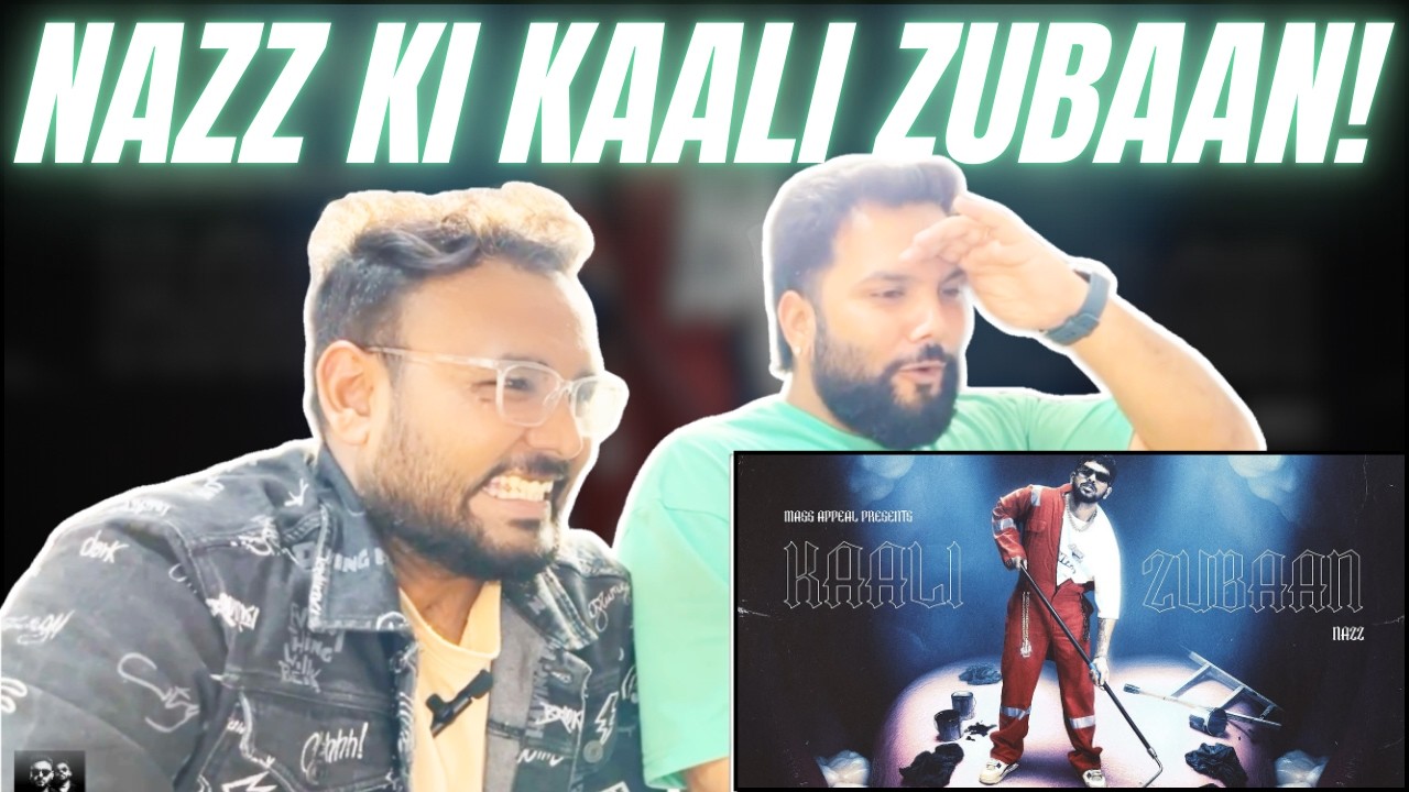 NAZZ—KAALI ZUBAAN (Prod. K28) | REACTION | THE TWIN REACTS