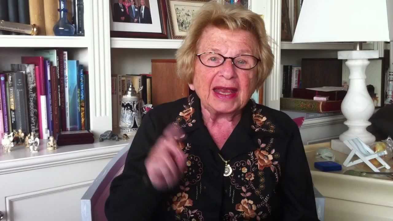 Anal Sex - Dr. Ruth answers a question about anal
