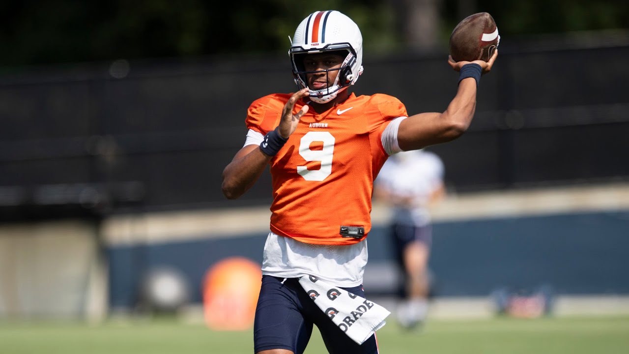 Auburn QB Deuce Knight Practice Highlights - Mercer Week