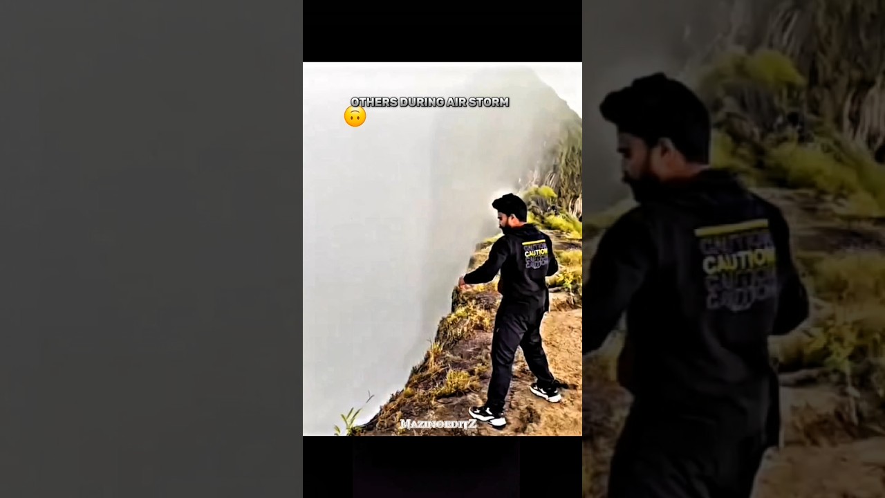 Others vs This Guy during windstorm