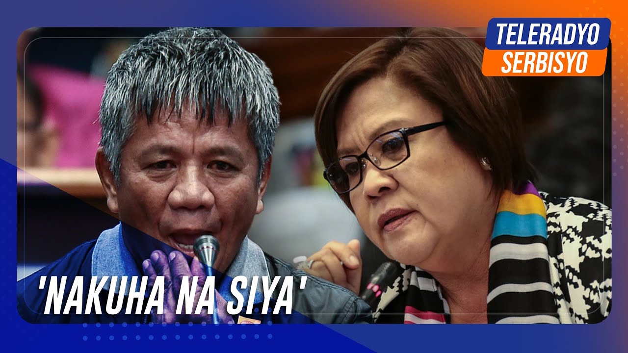 De Lima: Self-confessed DDS hitman Matobato left PH 'under a different name' to help ICC