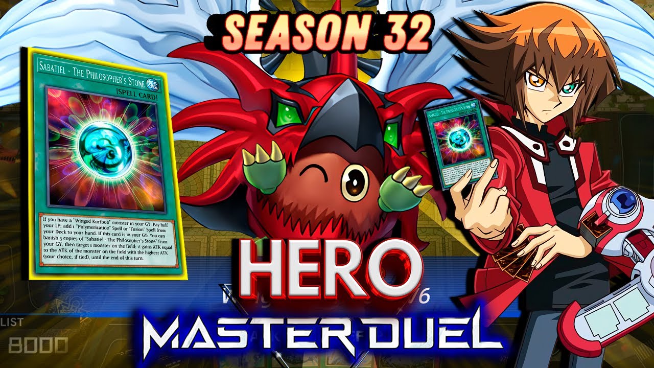 Yu-Gi-Oh! Master Duel - HERO Kuriboh SEASON 32 [ROAD TO MASTER RANK] 🔥