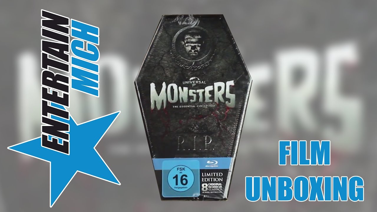 Unboxing - Universal Monsters Collection - Limited Edition [Blu-Ray] - Deutsch / German ( Full HD )