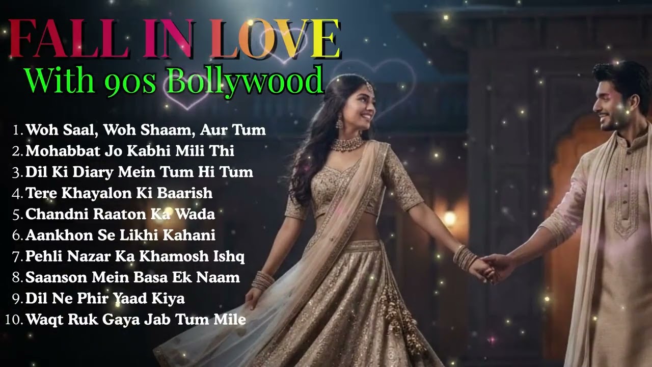 Bollywood 90s Romantic Songs Nostalgic Playlist ✨ | Woh Saal, Woh Shaam, Aur Tum
