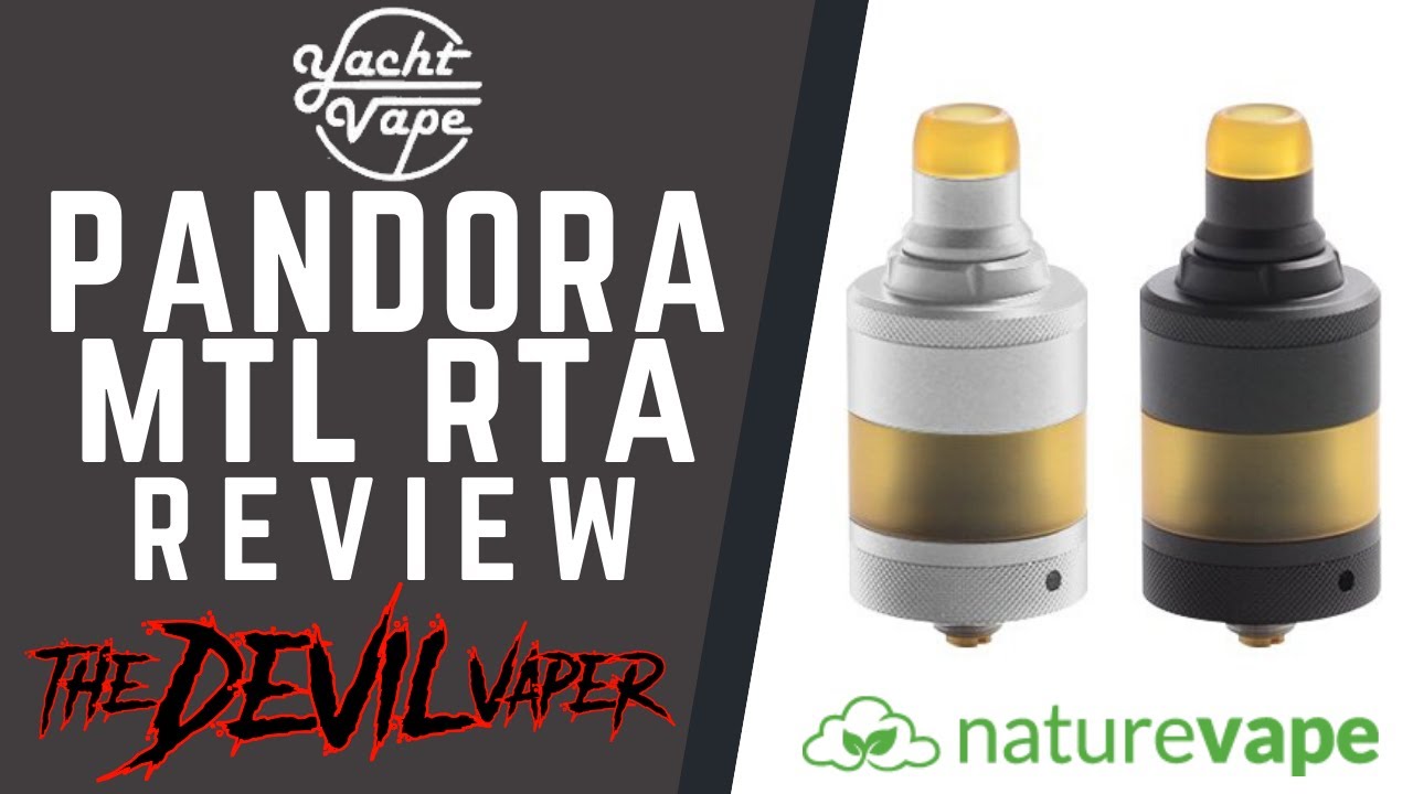PANDORA MTL RTA By YACHTVAPE Review & Build - Too Many Airflow Options!!