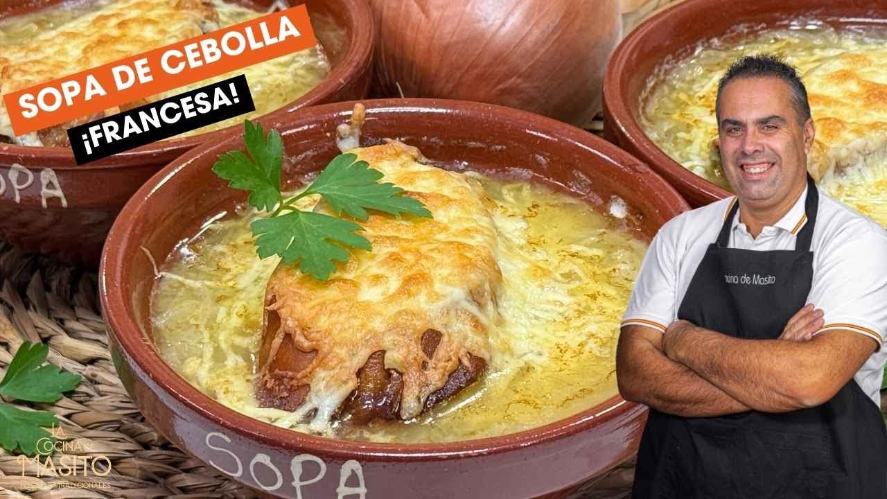 Sopa de cebolla Francesa una receta fácil y reconfortante