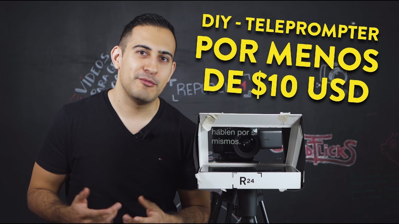 Cómo Hacer Un Teleprompter por Menos de $10 USD - DIY