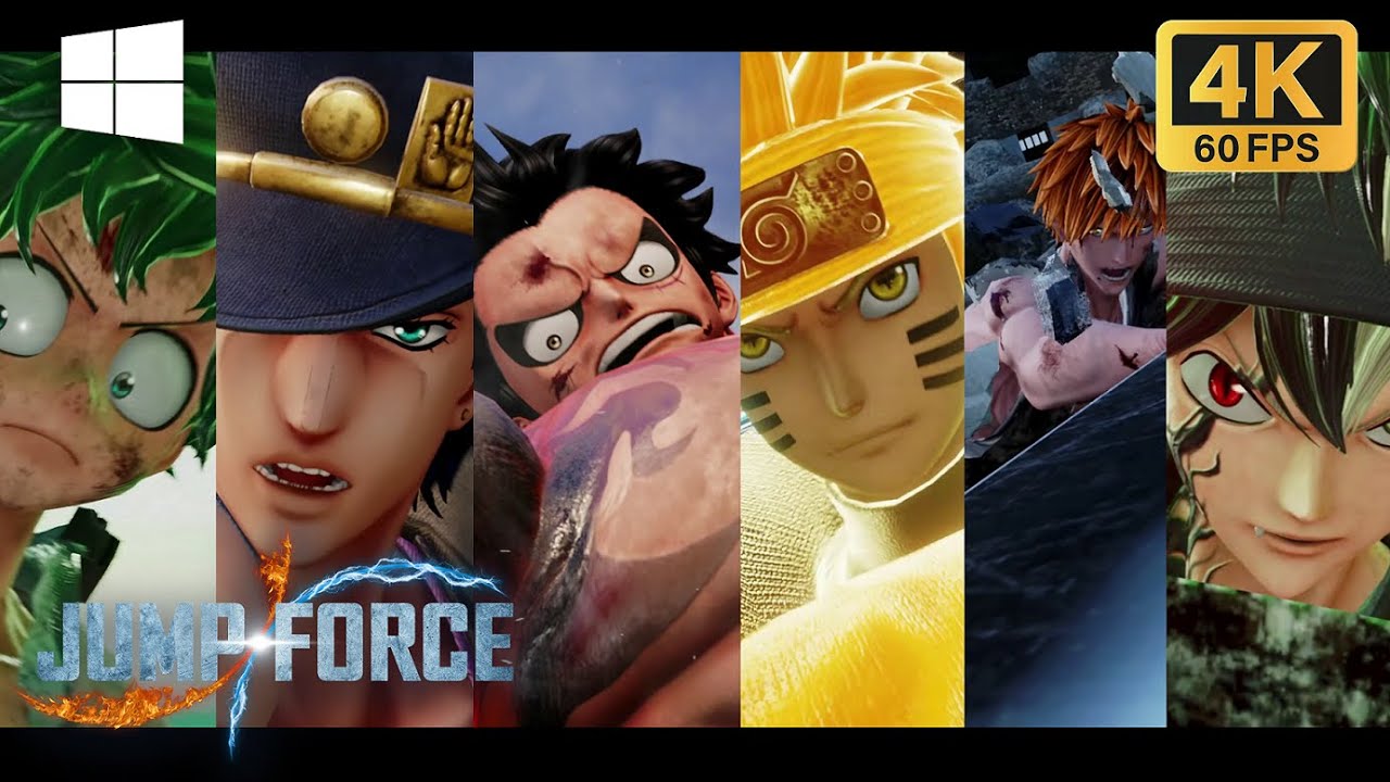 JUMP FORCE ALL CHARACTER ULTIMATE ATTACK [4K 60 FPS]