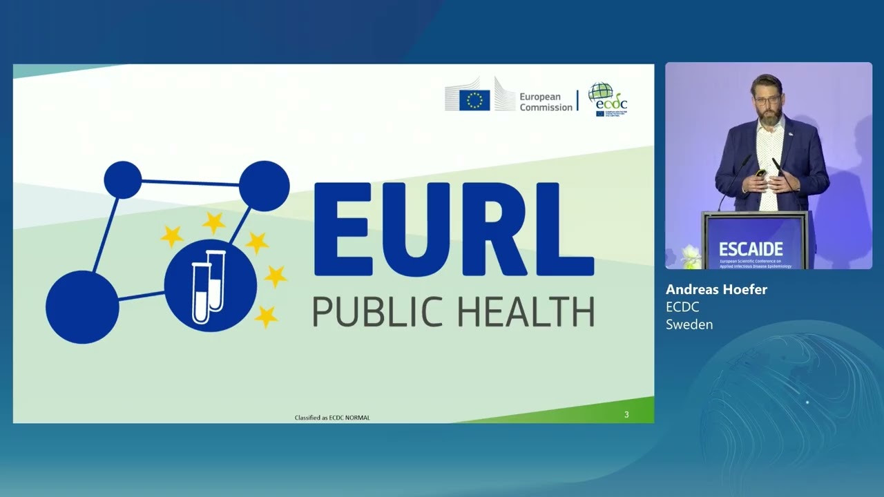 Nowe laboratoria referencyjne UE ds. zdrowia publicznego w centrum uwagi | #ESCAIDE2025