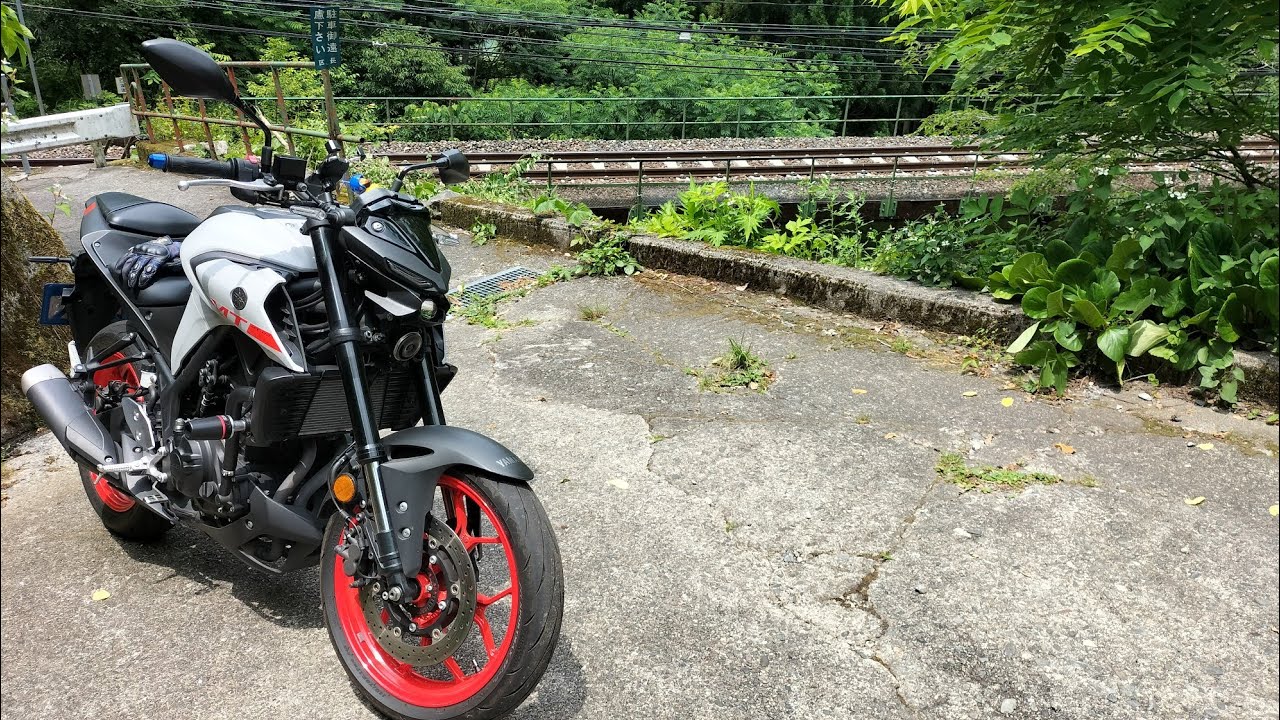 【YAMAHA MT-03】南信州、秘境の駅に行く。・・・ride。
