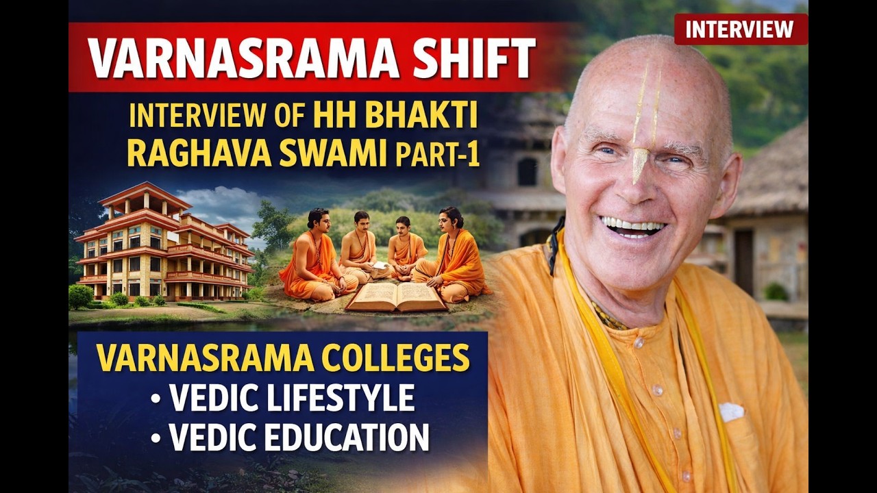Varnasrama Shift Explained | HH Bhakti Raghava Swami Interview (Part 1)