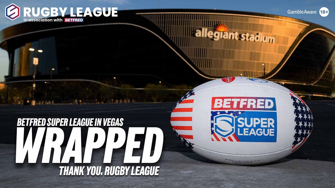 Betfred Super League in Las Vegas WRAPPED | Hull KR vs Leeds Rhinos