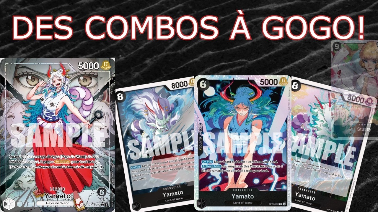 YAMATO A TROP DE BONS MATCHUP!? Deck Tech Black Yamato OP16