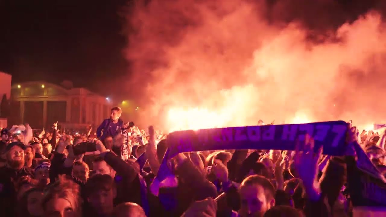 Lech Poznań Mistrz 2021/22 - Milic on fire