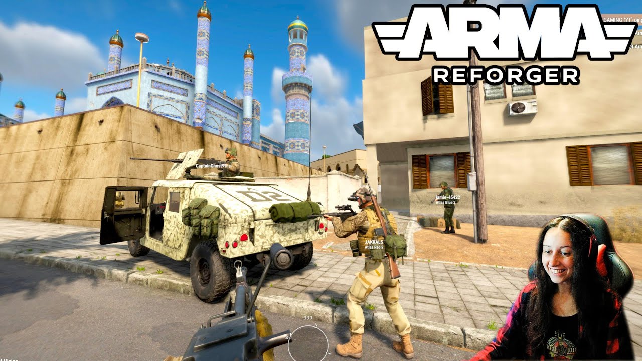 Arma Reforger - Взрывные силы повстанцев, спасите дипломата!