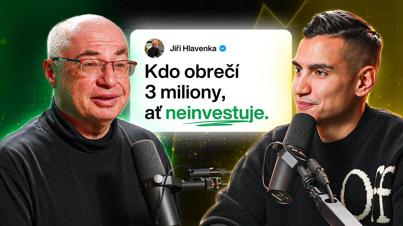 Jiří Hlavenka: Vydělal 1,5 miliardy za 600 tisíc. Elon Musk je lidský odpad. Nejlepší investice? 