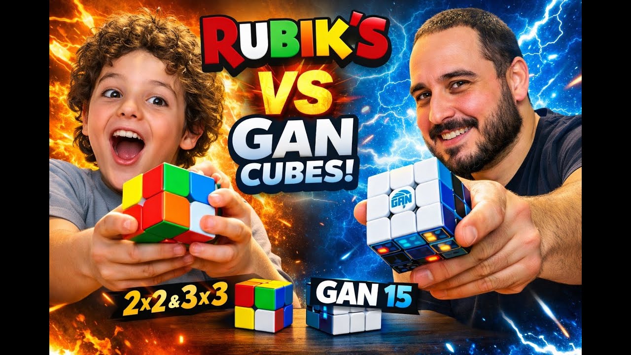 Rubiks Speed Cubes vs Gan Speed Cubes