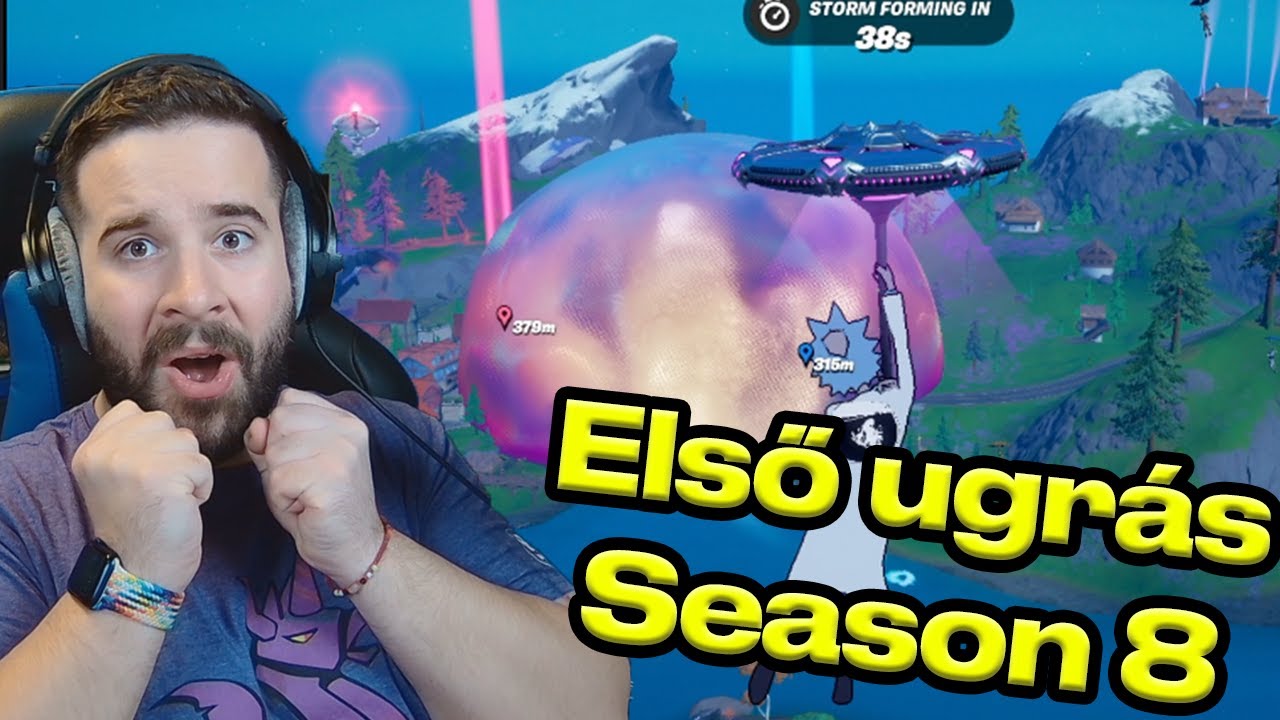 Első ugrás a Season 8-ba ! | Fortnite Chapther 2 Season 8