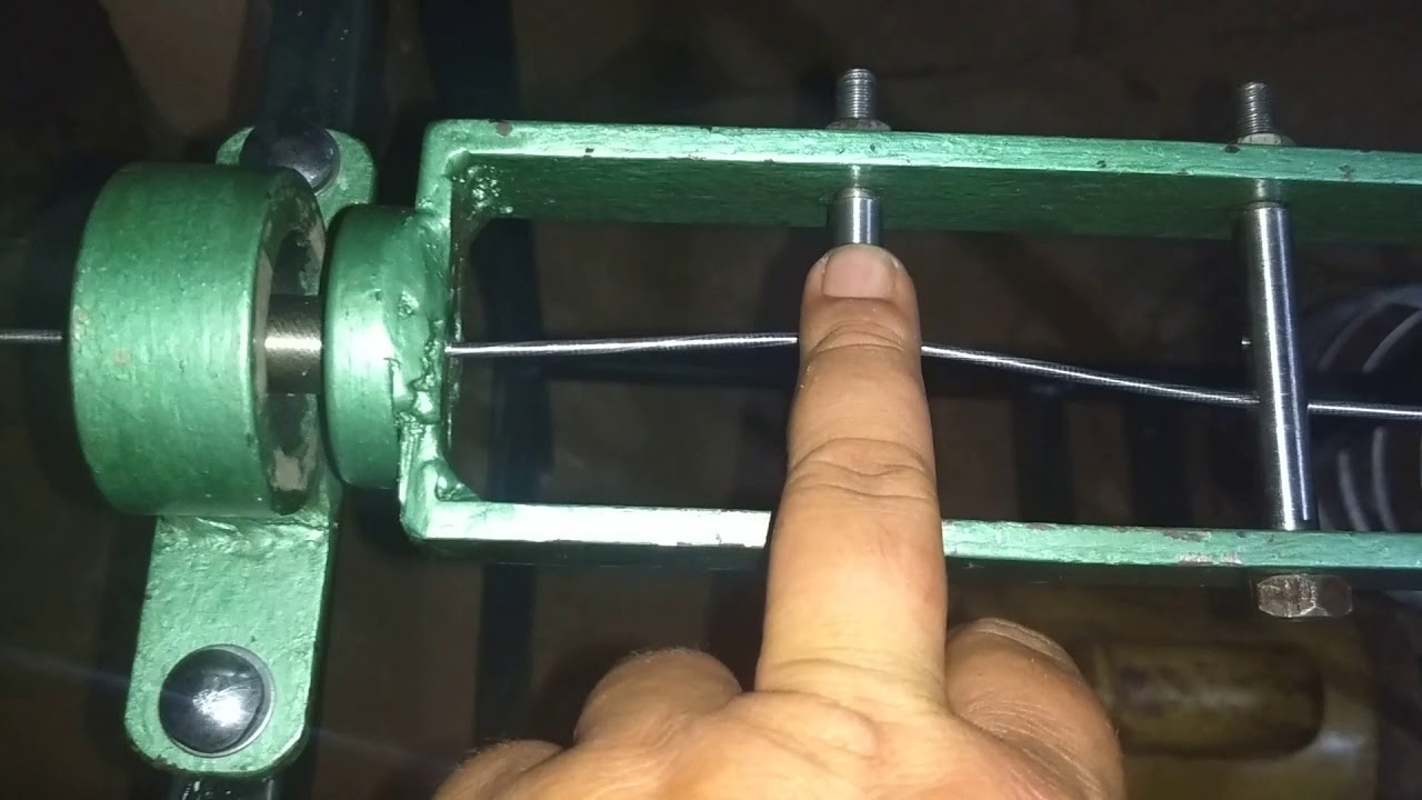 Endireitadeira de arame.
