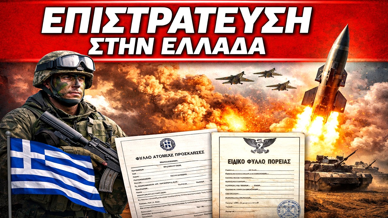 Επιστράτευση στην Ελλάδα: Tι πρέπει να κάνετε εάν είστε μέχρι 41 ετών σε περίπτωση που σας καλέσουν;