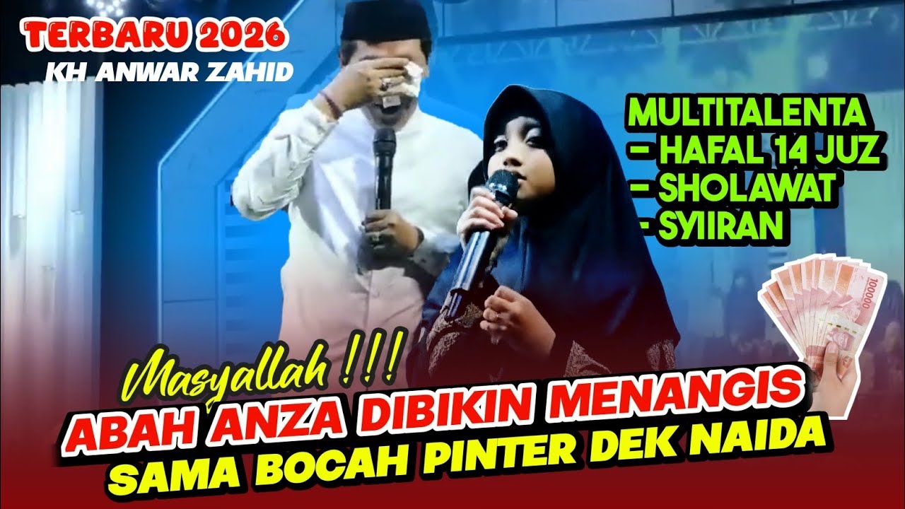 ABAH ANZA DIBIKIN NANGIS SAMA BOCAH INI || KH ANWAR ZAHID TERBARU 2025