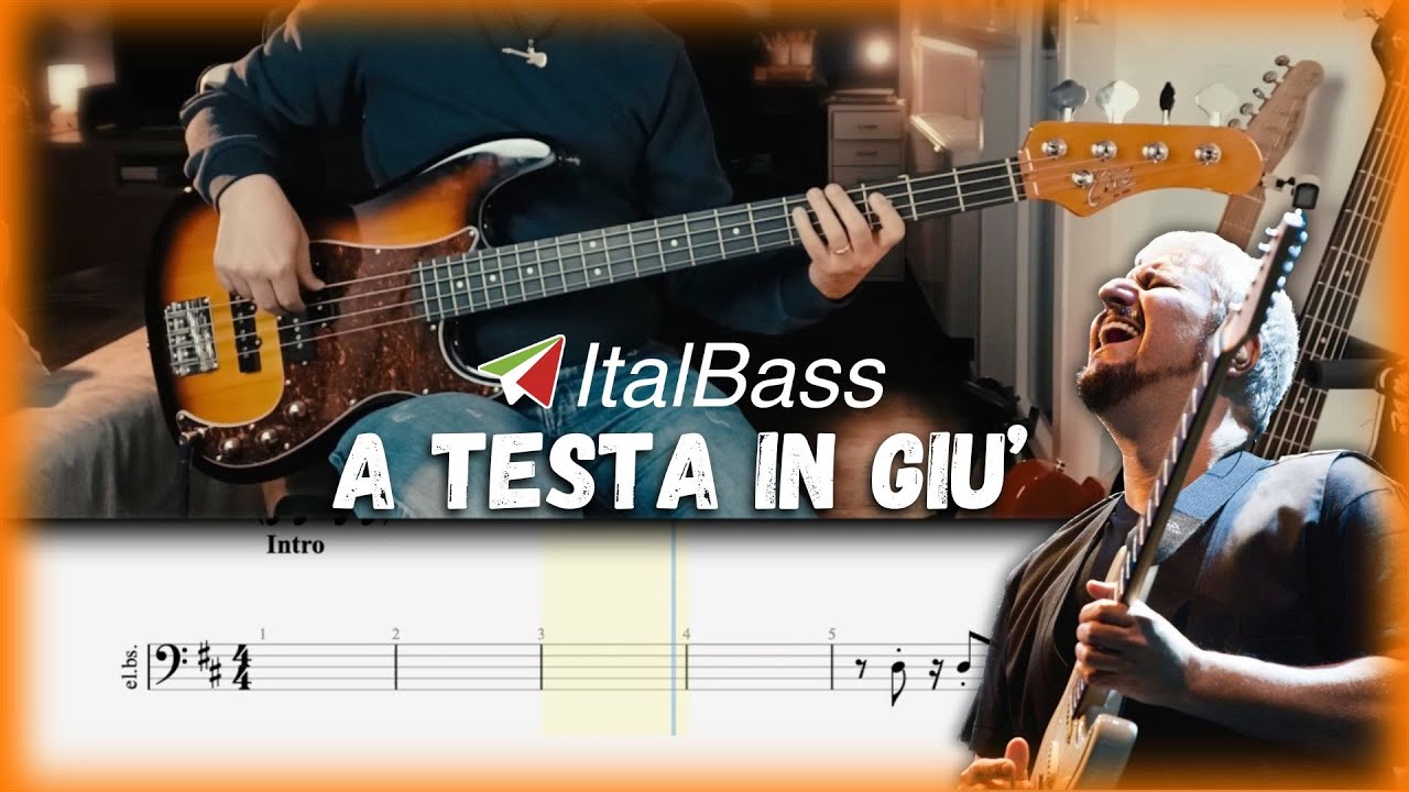 #ItalBass: Pino Daniele - A Testa in Giù - Spartiti per Basso Elettrico