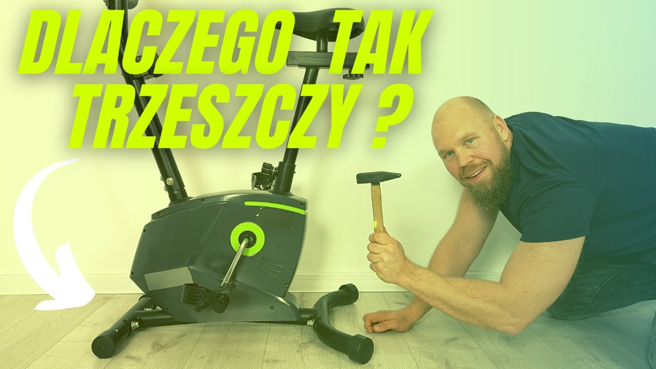 JAK USUNĄĆ TRZASKI W ORBITREKU LUB ROWERZE TRENINGOWYM - PORADNIK
