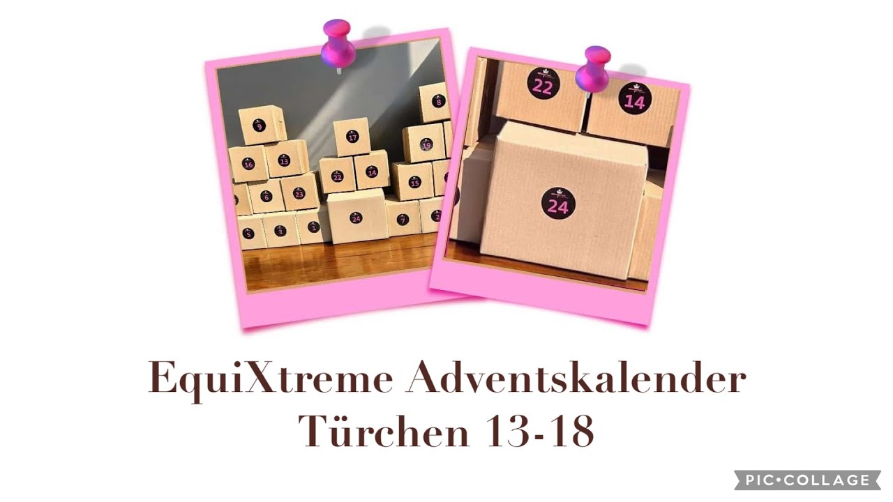 EquiXtreme Adventskalender Türchen 13-18