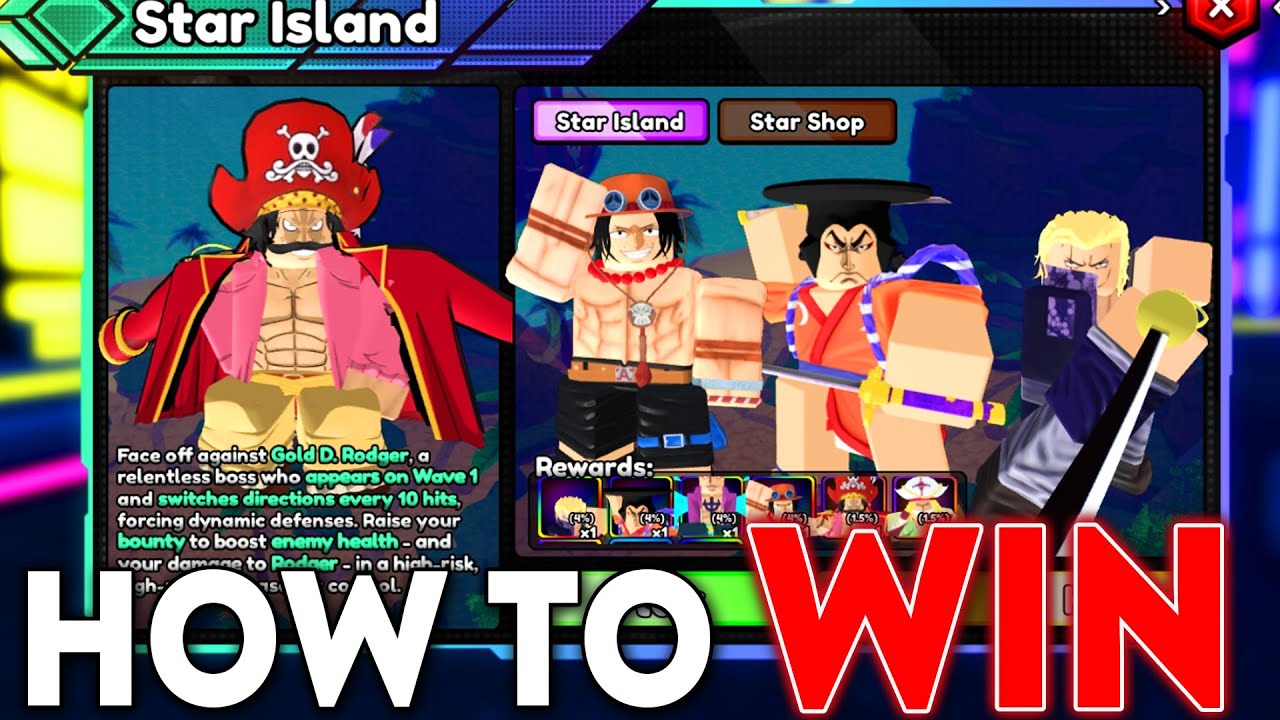 How to WIN *New* Star Island Raid in Anime Power Defense