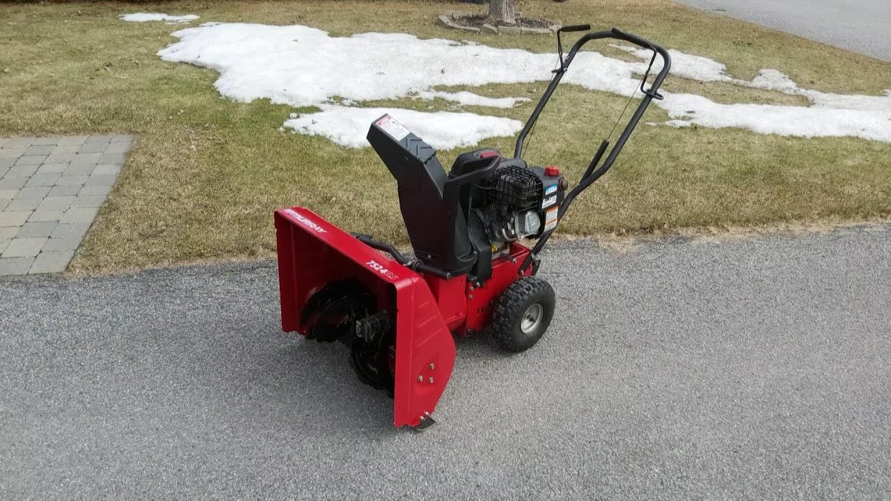 Snowblower Summer Storage