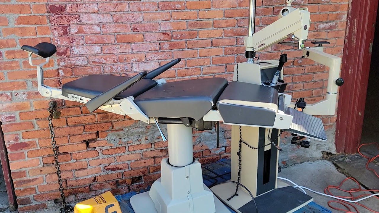 Reliance 7000HFC Ophthalmology Power Chair & 7700 Stand
