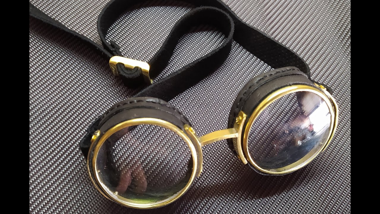 Fabricando Goggles - Steampunk