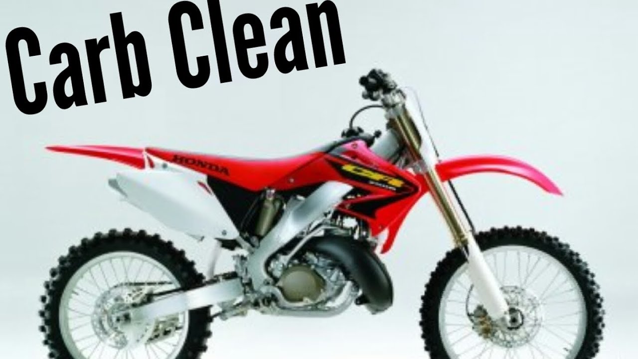 How to Rebuild a 2003 CR250 Dirt Bike Carburetor.