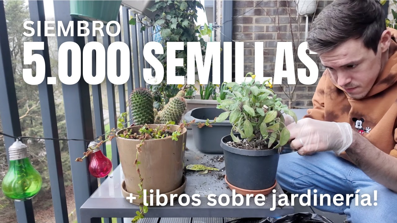 Preparando mi TERRAZA para Primavera 🌿 + Libros y un día lluvioso en LONDRES | Cozy Vlog