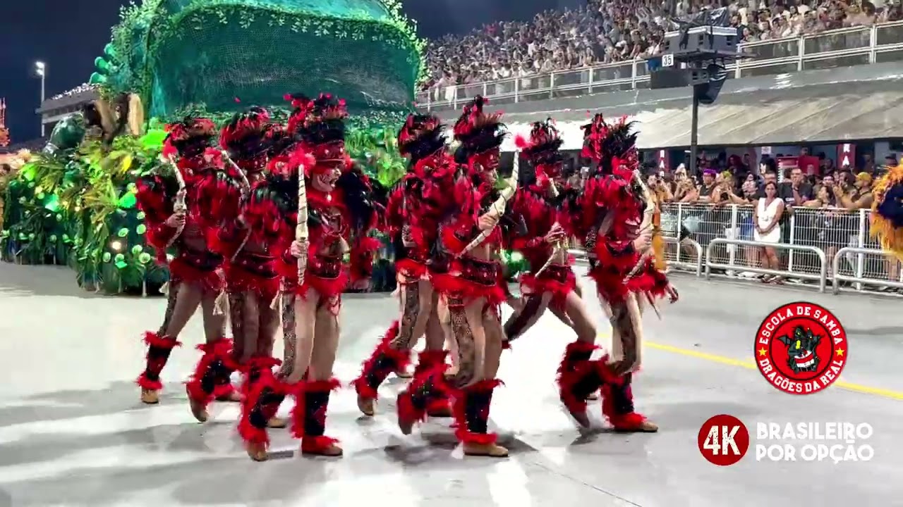 Dragões da Real desfile das campeãs 2026 3º Lugar 