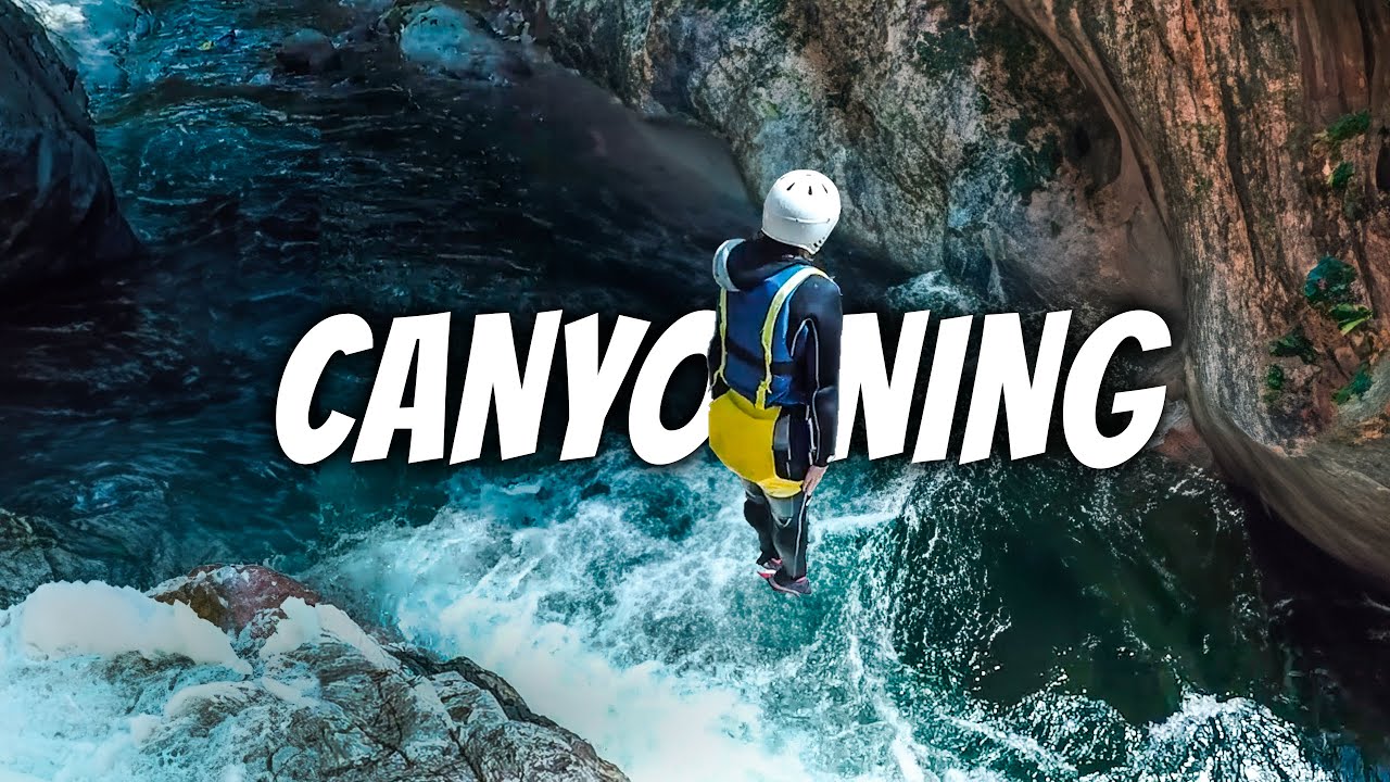Ci siamo tuffati da 12 METRI facendo Canyoning