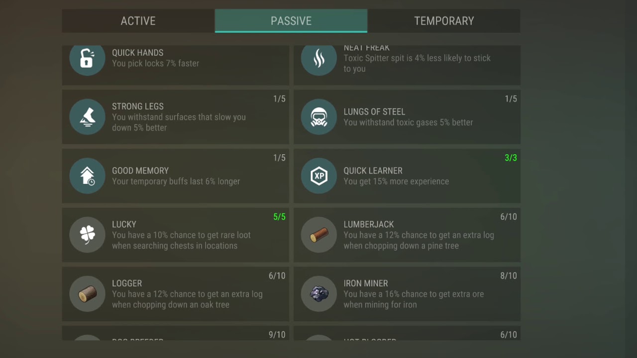 Burglary skill Last Day on Earth